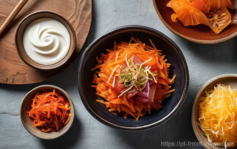 발효식품의 세계  각국 전통 발효법 - Prompt 1: Global Culinary Heritage of Fermented Foods**